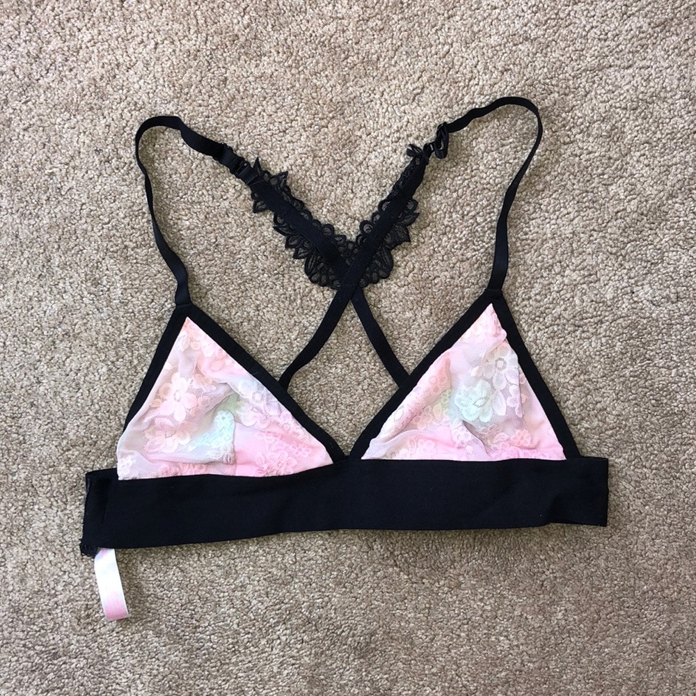 PINK BRALETTE